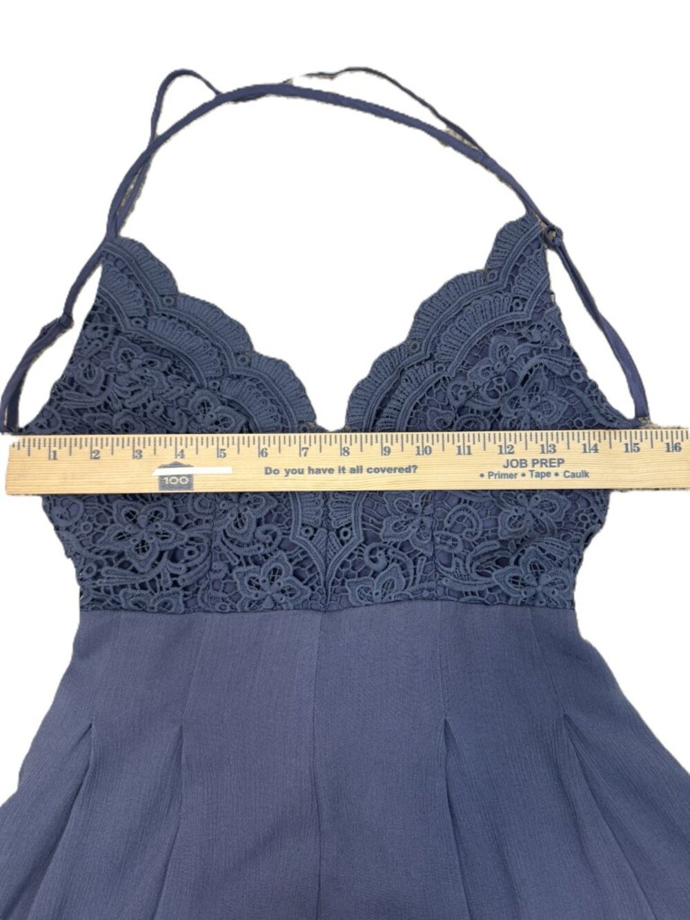 Lulus Blue Romper - Small - Picture 11 of 14